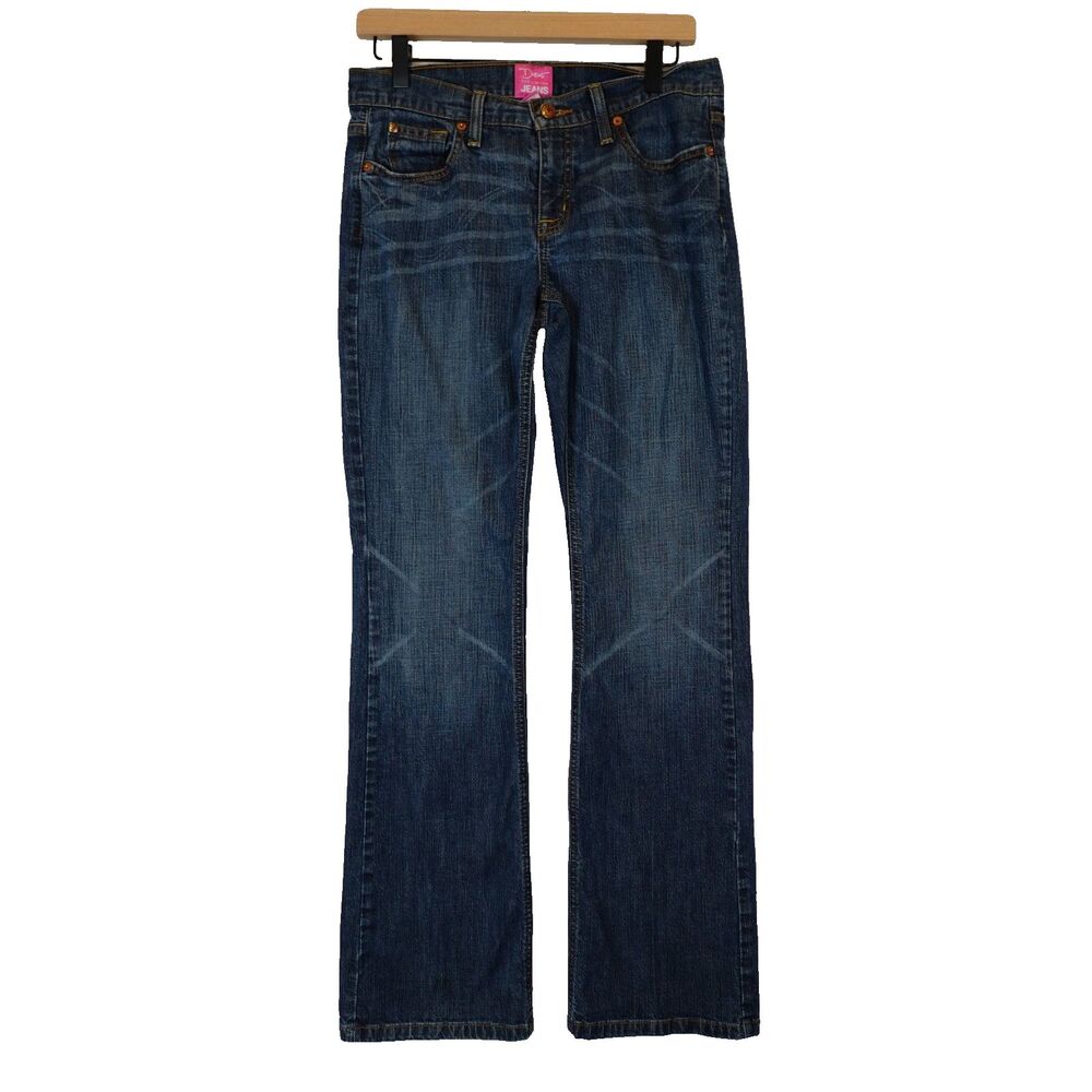 The Limited Drew Jeans Women 6 Reg Dark Wash Low Rise Bootcut Stretch Denim Y2k